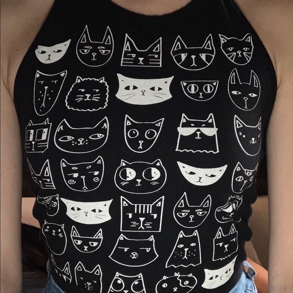 𝙾𝙿𝙴𝙽 𝙱𝙰𝙲𝙺 𝙲𝙰𝚃 𝙷𝙰𝙻𝚃𝙴𝚁 𝚃𝙾𝙿 - Picture 2 of 5